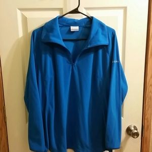 Women's Columbia fleece 1/2 zip sweater
